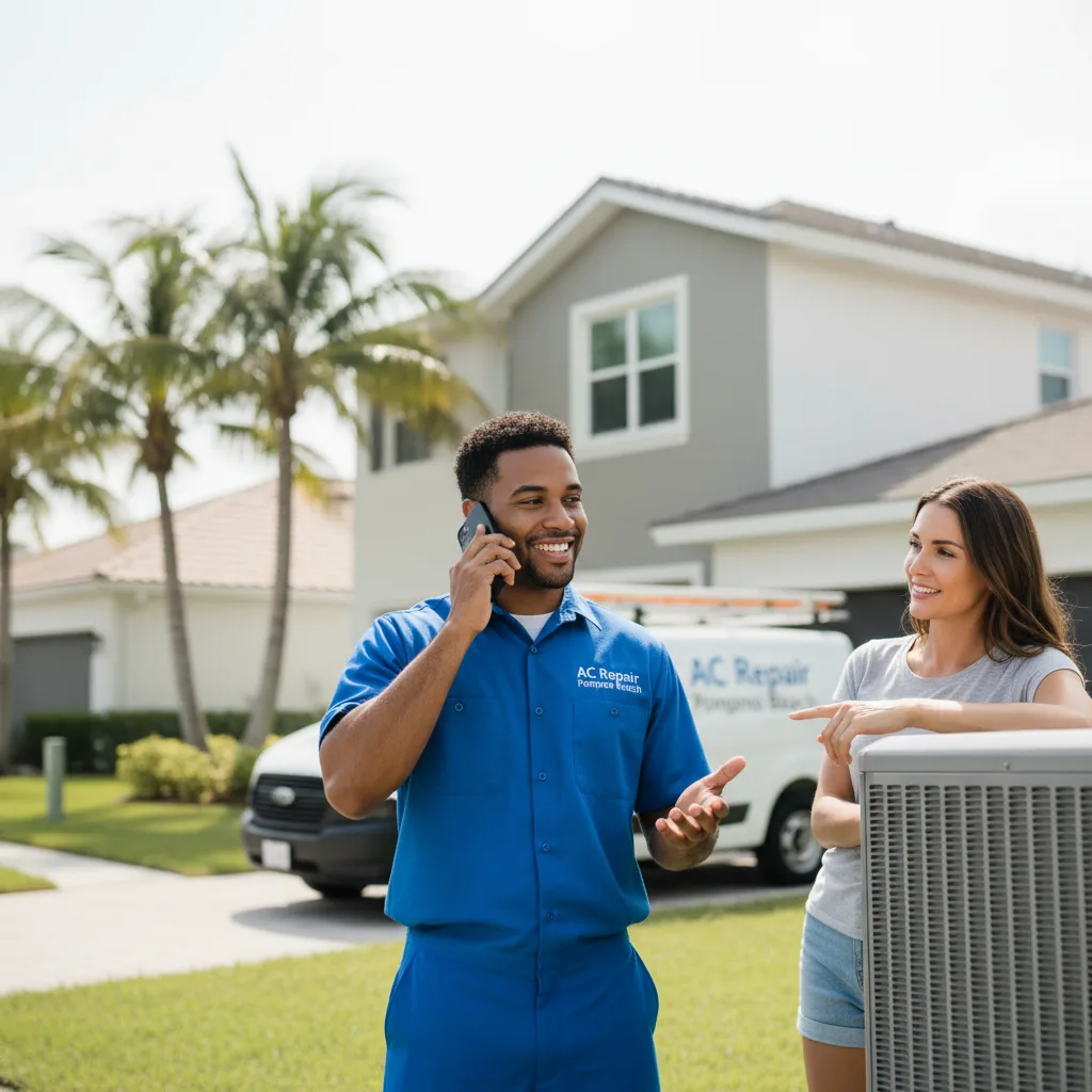 AC Repair Pompano Beach customer support in Fellsmere